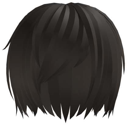 (｡･ω･｡) niche anime hair in brown Roblox item