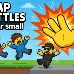 Slap Battles but YOU ARE SMALL