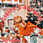 .+ claire's apparel +.