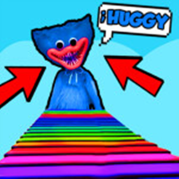 Easy Rainbow Obby Parkour Poppy