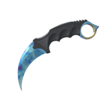 The Blue Gem Karambits