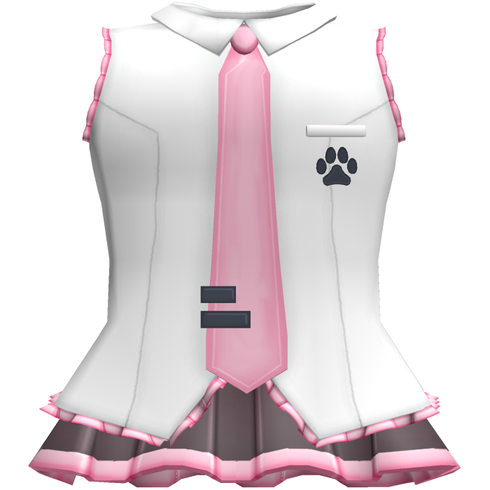 🎵 sakura miku neko kitty vocaloid dress