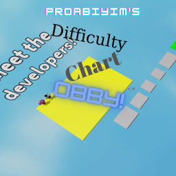 [RELEASE] Proabiyim's Difficulty Chart Obby