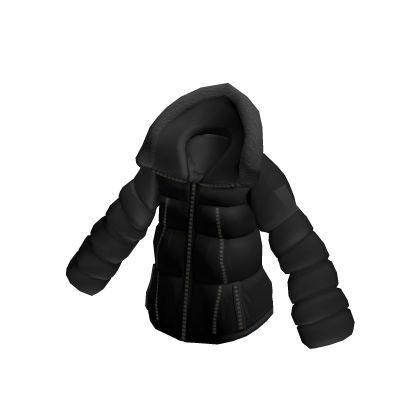 Black Puffer Jacket - Roblox
