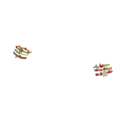 Kawaii Preppy Red&Green Christmas Bracelets