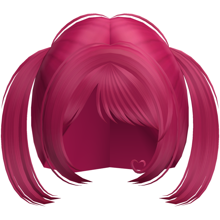 Cute Dolly Soft Pigtails (Hot Pink)
