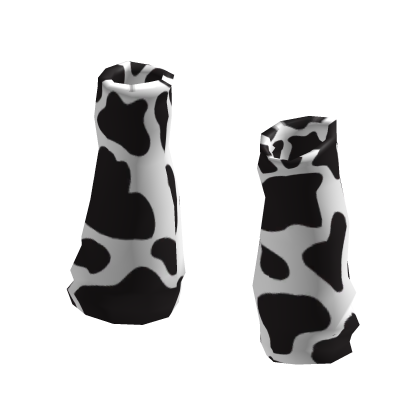 🐮 Cow Print Y2K Legwarmers
