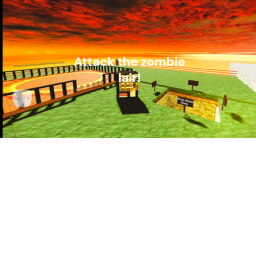 Attack the zombies lair, [UPDATE] backrooms BOSS