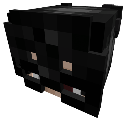 Pixel guy w/black hair & mask [Gussy] Roblox item
