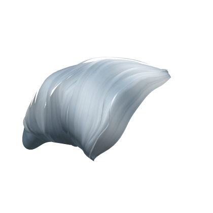 Icy Pastel Blue Y2k Pouf Hair Bump