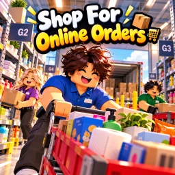 📦 Shop For Online Orders! ⏰🛒 icon