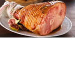 An Entire Glazed Leg Of Ham