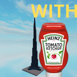 Jump off the burj khalifa with Hienz Ketchup