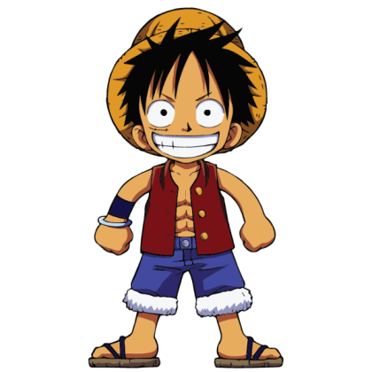 one-piece-luffy-png Roblox decal