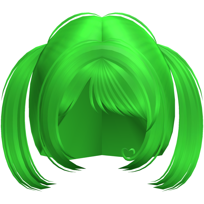 Cute Dolly Soft Pigtails (Green)