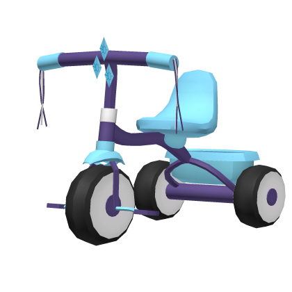 . ‿ ♡ cute rarity pony bike ⊹ . ୨୧ Roblox item