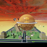 nuke a city!(massive lag warning)