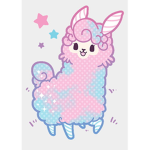 Cotton Candy Llama Group