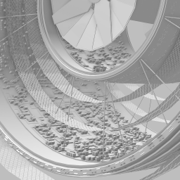 Artificial Gravity Space Station Viewport Render