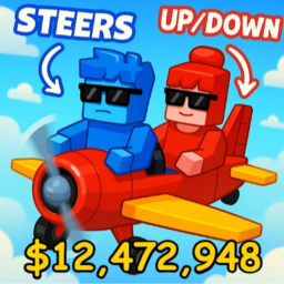 Fly a Plane (Two Player Obby)