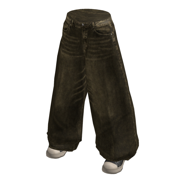 Olive Velveteen Pants
