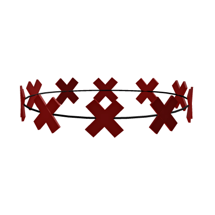 Dreamcore clown choker (Red)