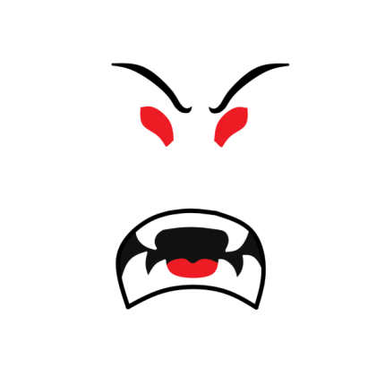 Beast Mode - Red HD Roblox decal