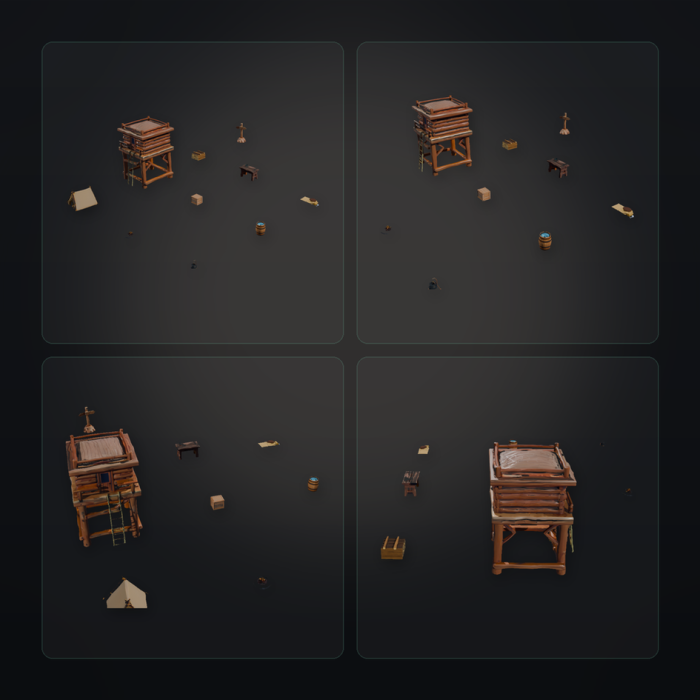 Survival Forest Camp & Base Kit preview 2