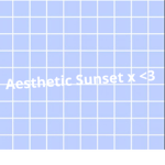 Aesthetic Sunset x <3