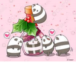 only my panda friends
