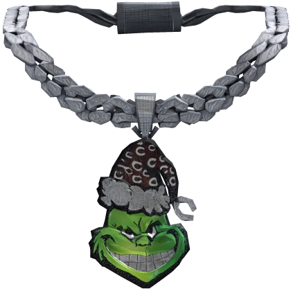 Iced Out The Grinch Christmas Chain 3.0 Roblox item