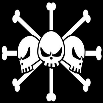 Barba negra one piece Roblox decal