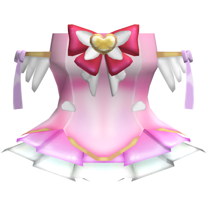 juno heart of hope magical girl pink angel dress