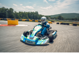 Drive a Kart Through a wall