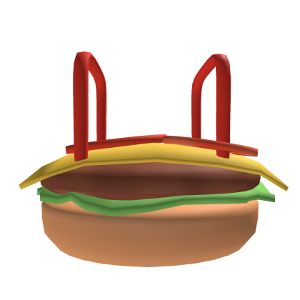 Burger costume overalls fast food suit (1.0) Roblox item
