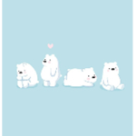 Cute polar bears:)