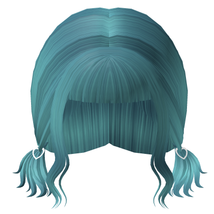 Blue Cheap Cutie Heart Ponytails Roblox item