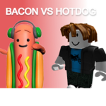 Hotdog man thing vs bacon hair