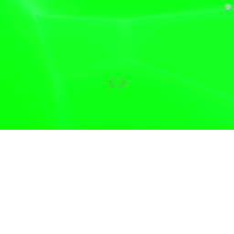Green background room