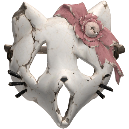Cracked Cat Skull Mask Roblox item