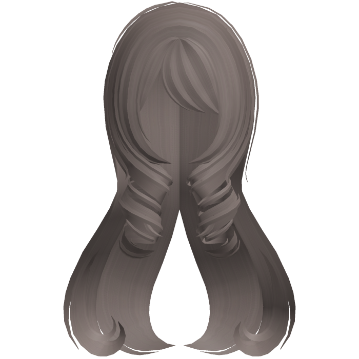 curly princess long heart hair ash brown