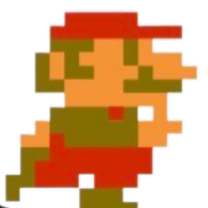 Mario Running SMB1 Roblox decal
