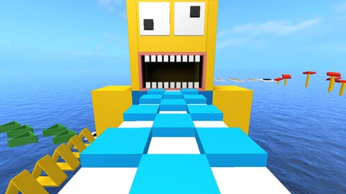 Rainbow Fun Parkour Obby!