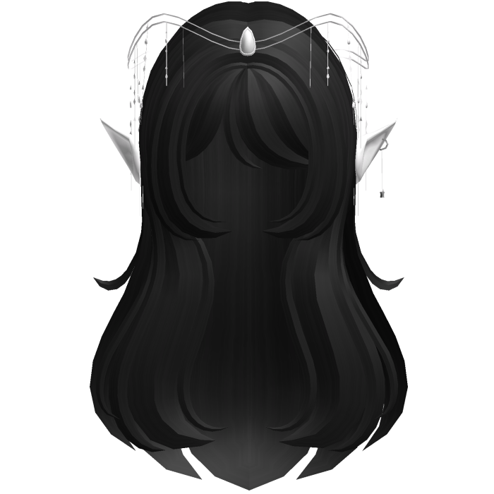 Black Elf Fantasy Queen Hair Tiara