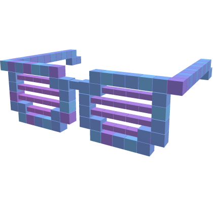 Cotton Candy 8-Bit Shutter Shades