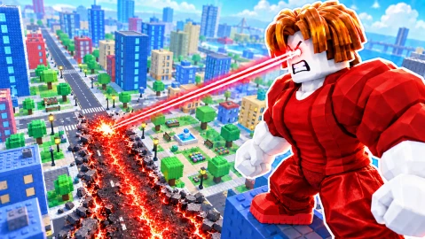 +1 Laser Destruction Roblox game thumbnail