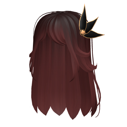 Korean Girl Hairstyle Maroon Hair thumbnail