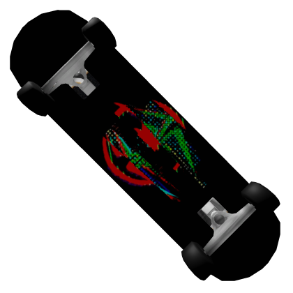 Spiderverse Glitch Spiderman Skateboard