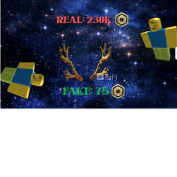 Buy golden antlers for 75 robuxs only now!!!