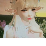 giggles cutely